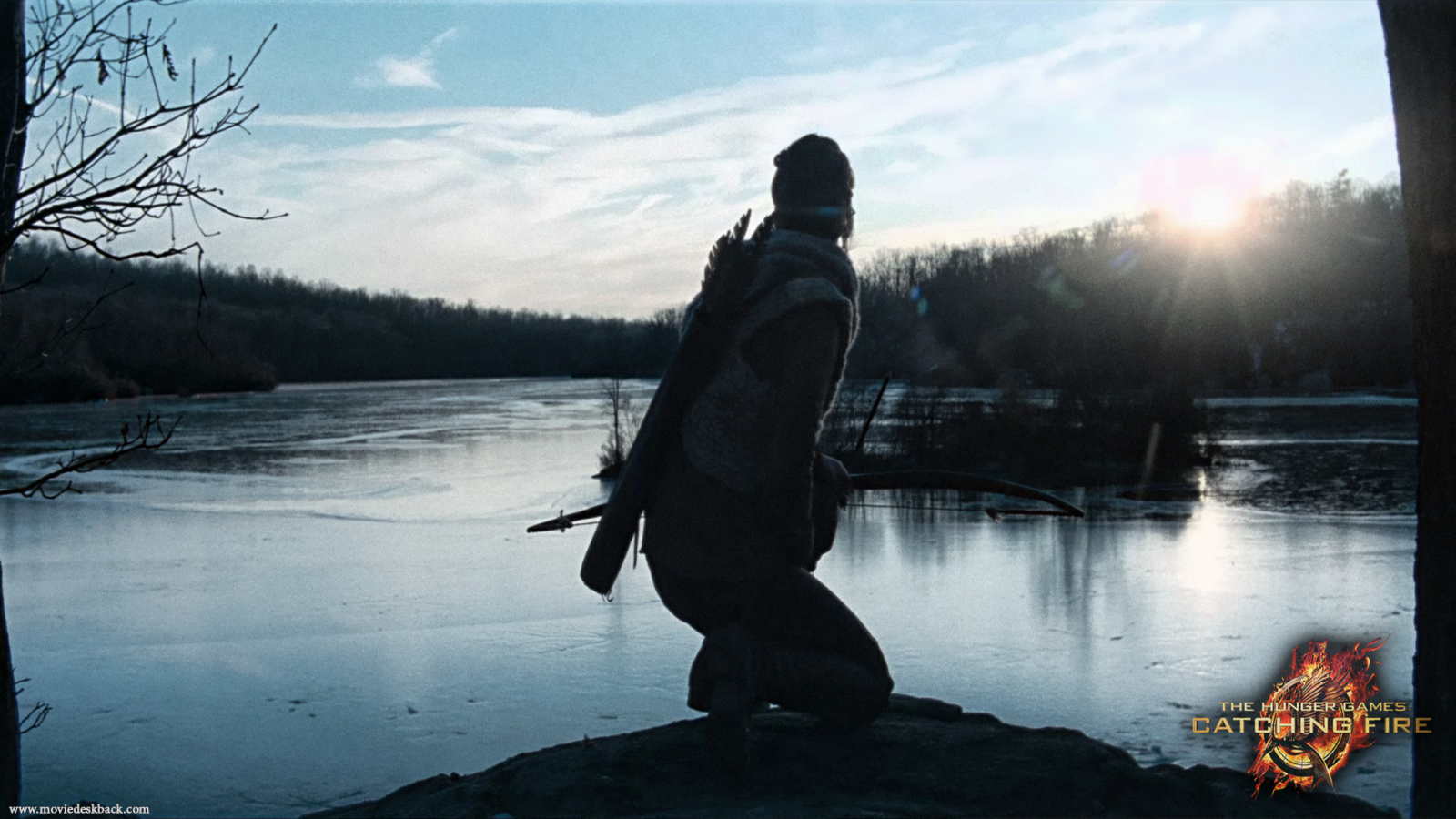 Голодные игры возгорания: герой в лесу