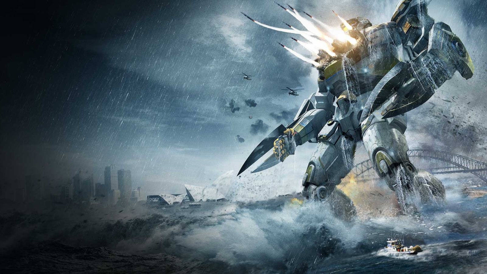 Тихоокеанский рубеж огонь ракетами