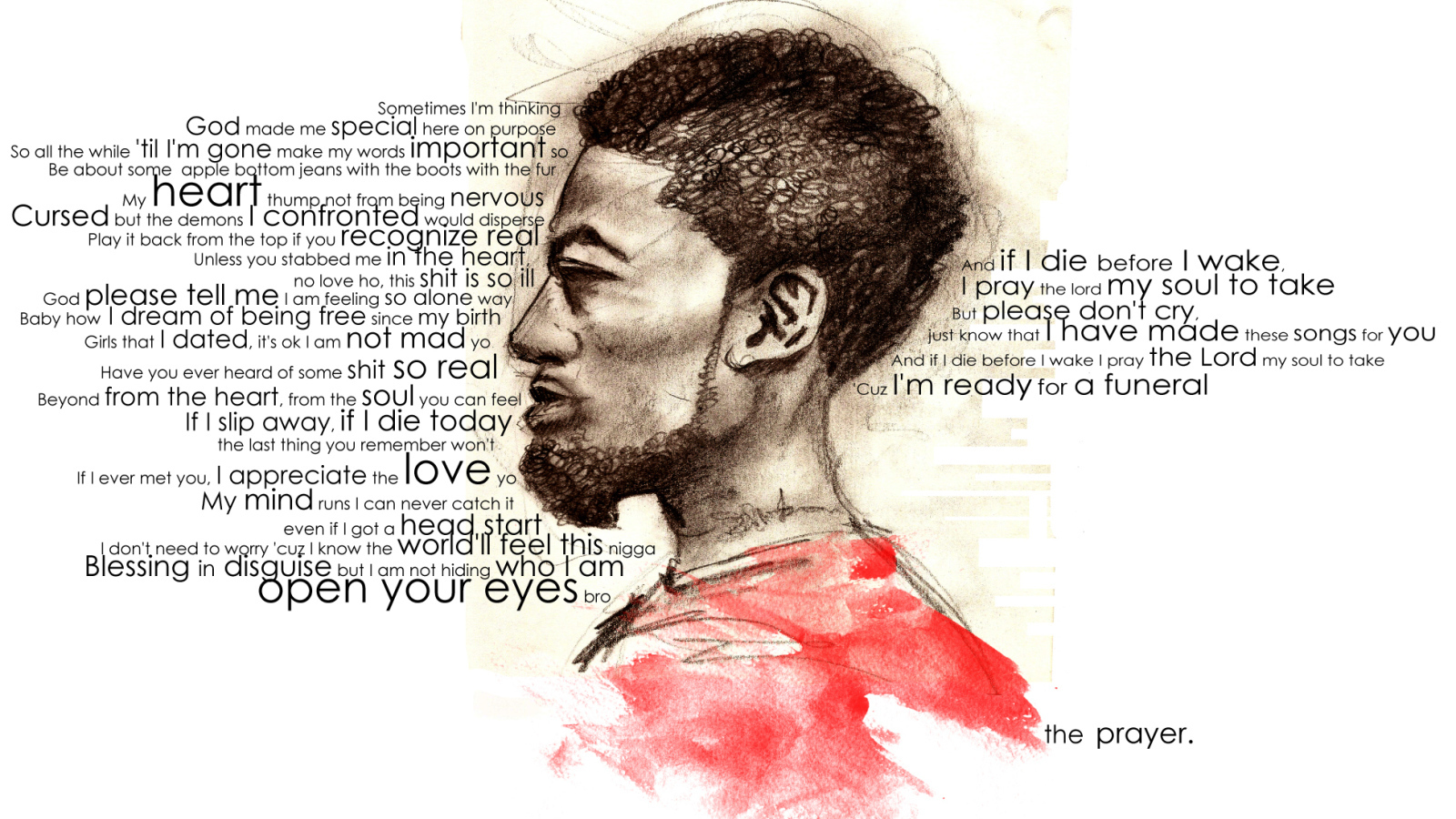 Kid Cudi рисунок