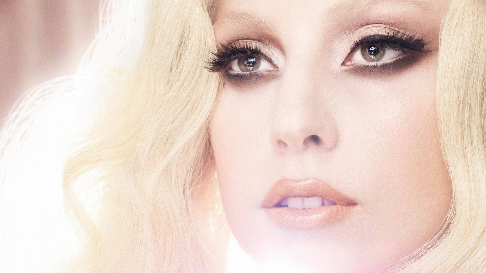 Portrait of the singer Lady Gaga