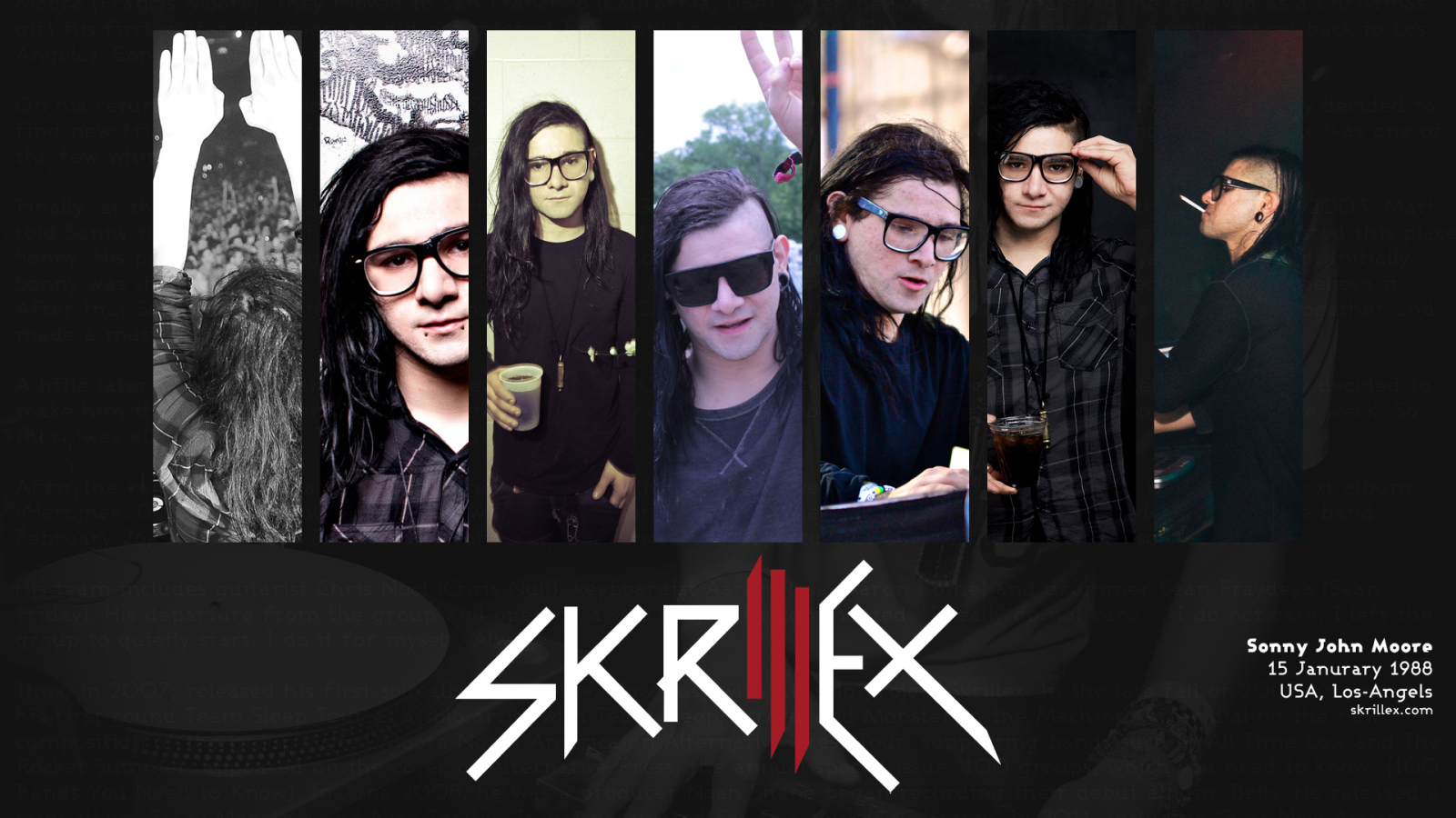 Skrillex моменты жизни