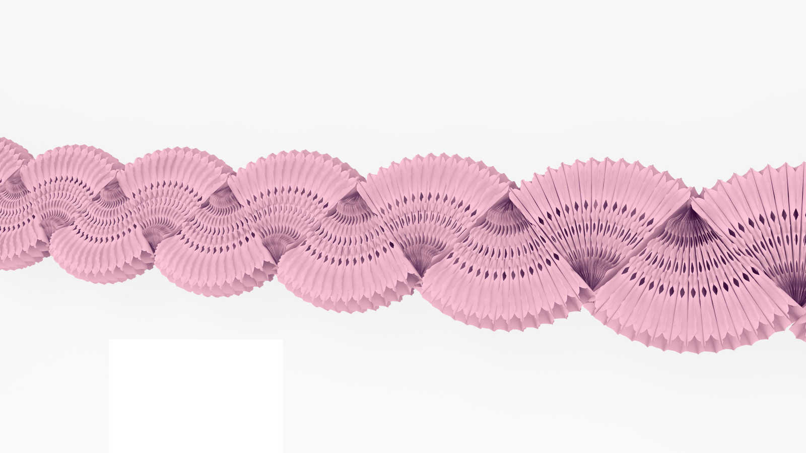 Гирлянда из бумаги