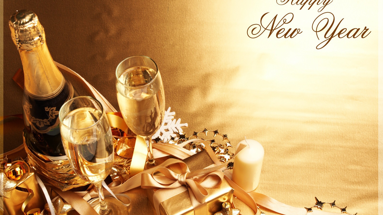 Счастливого Нового Года, праздничная картинка