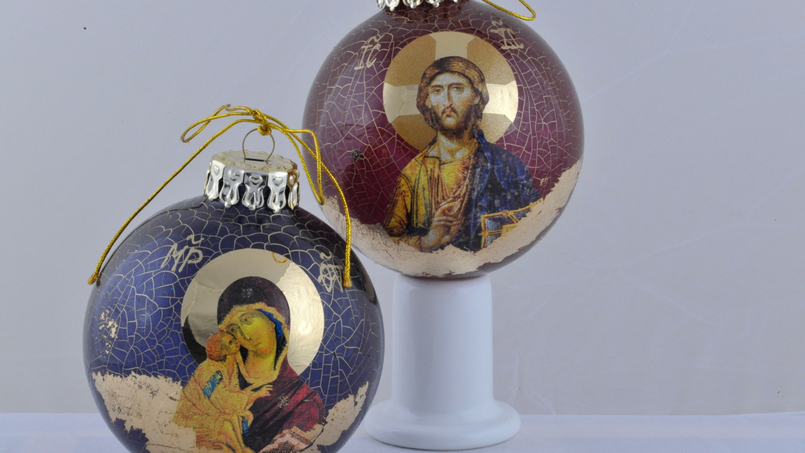 Pоспись елочных игрушек