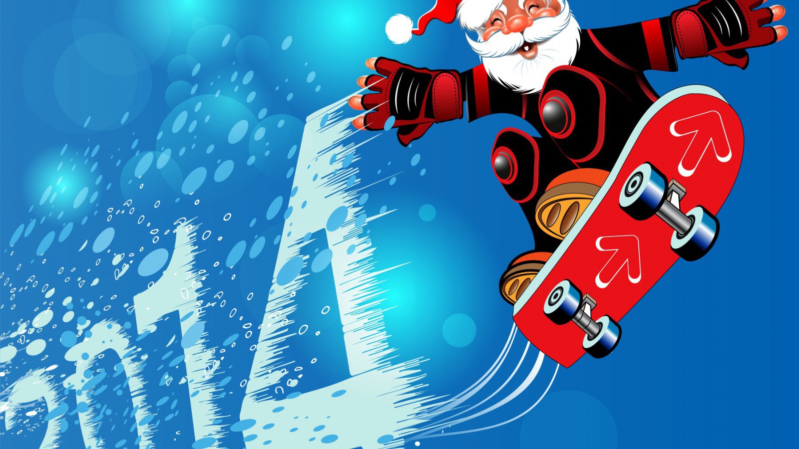 Дед мороз в новый год 2014