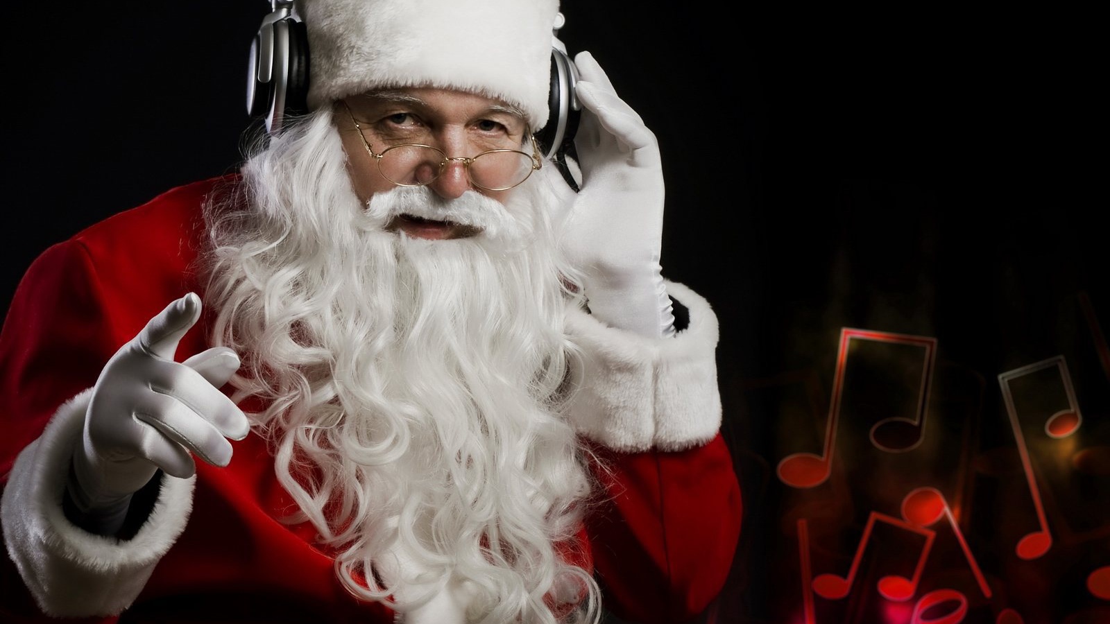 Дед Мороз меломан