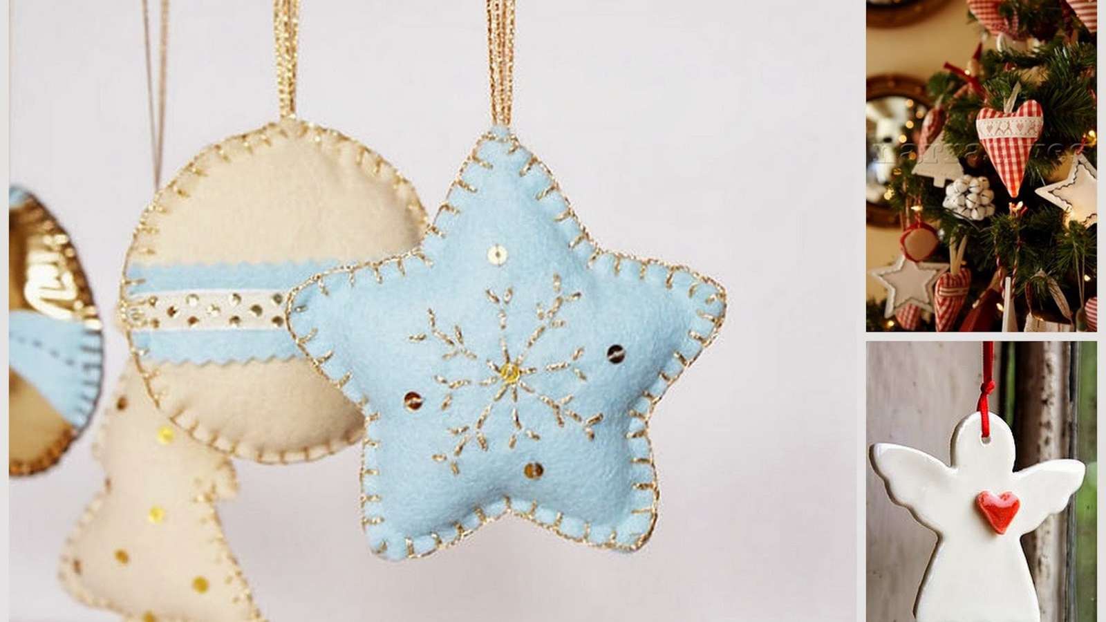 Cамодельные елочные игрушки