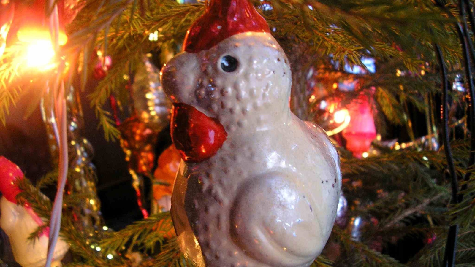 Cтарые советские елочные игрушки