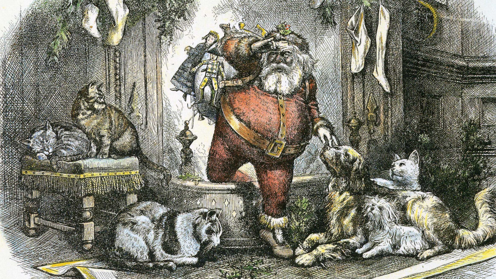 Дед мороз и серый волк