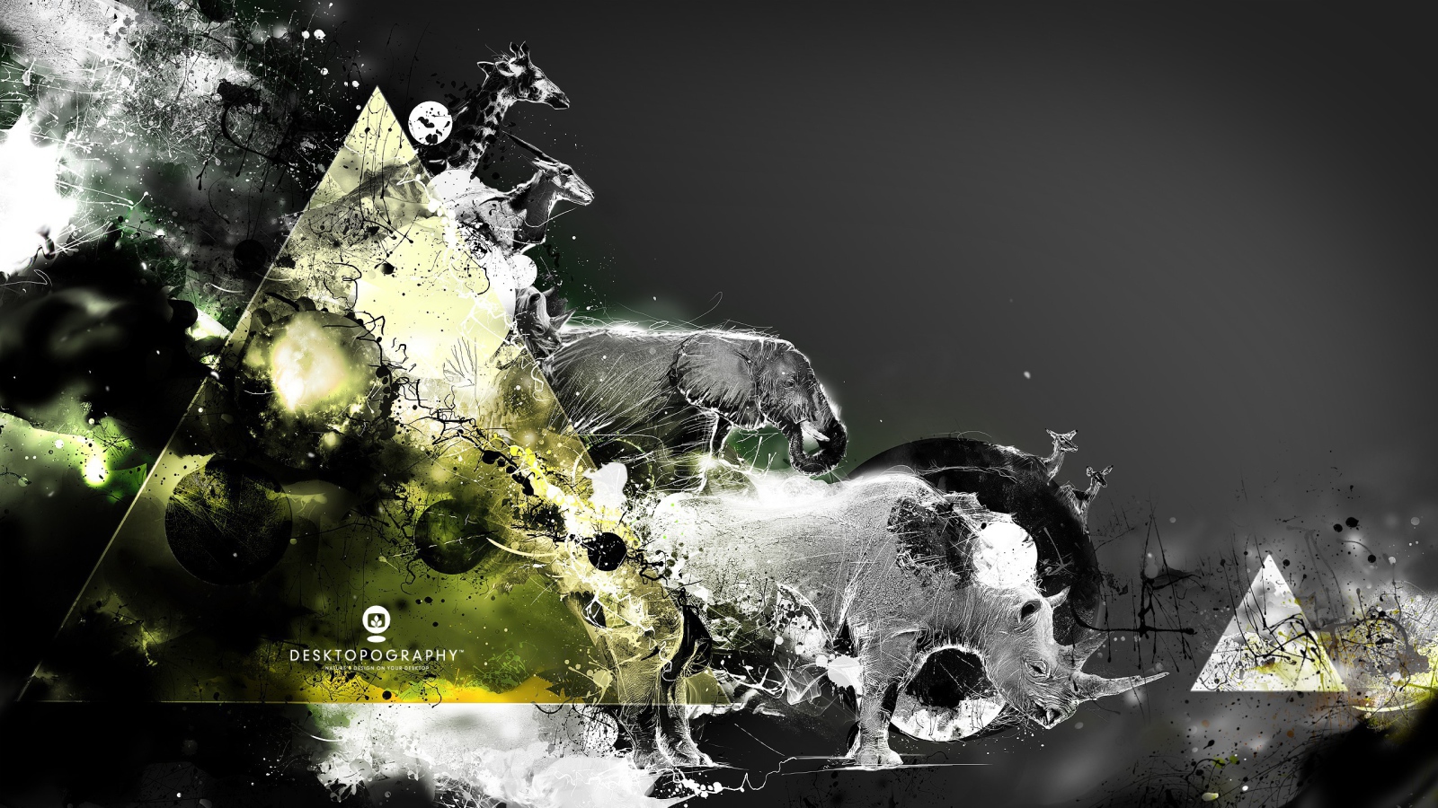 Фотоиллюстрация с животными