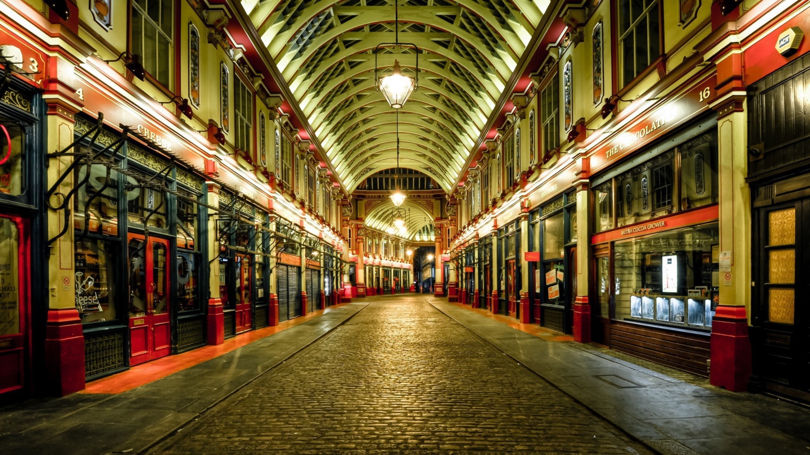 Лондон ночью