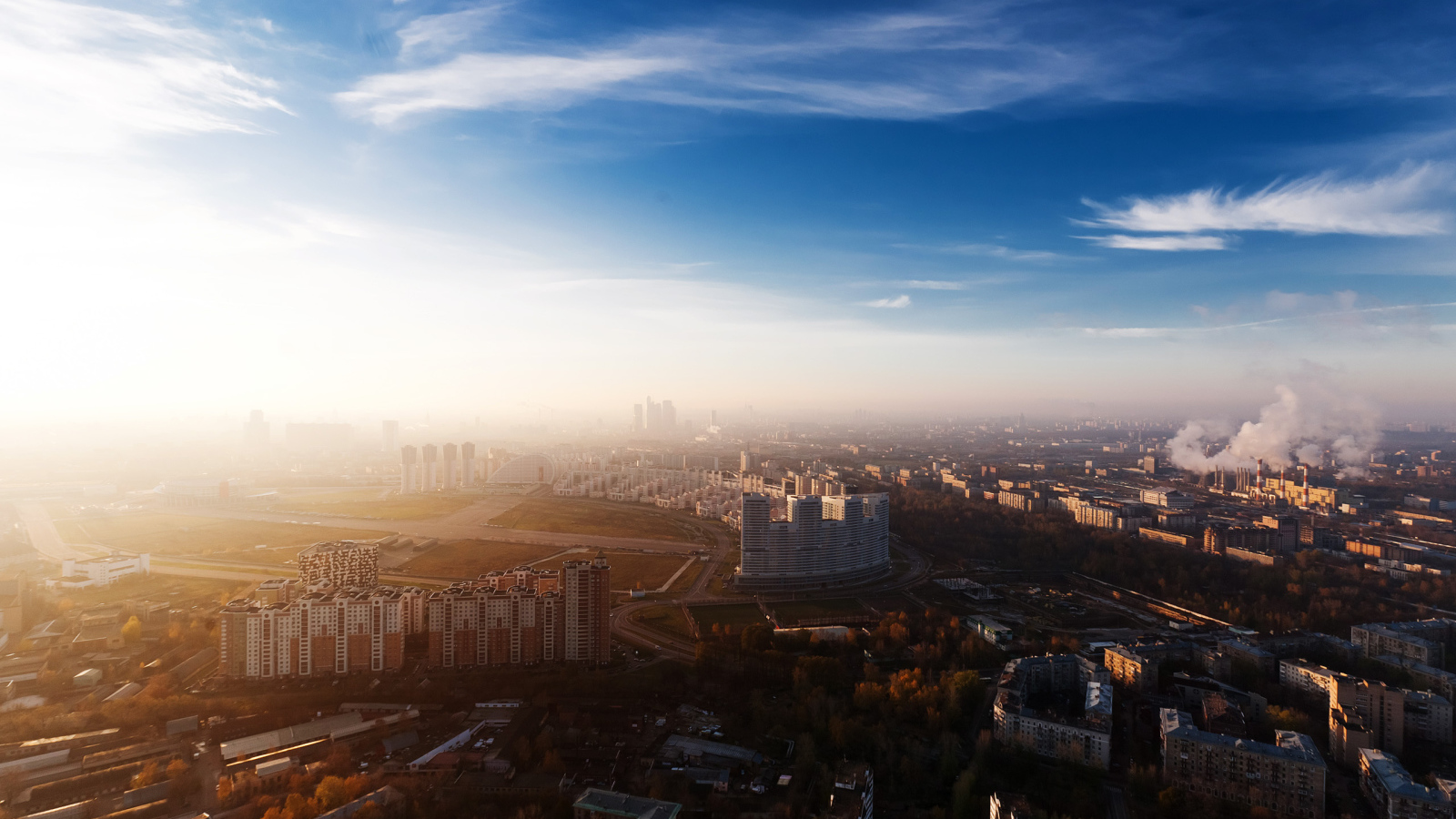  Москва с воздуха