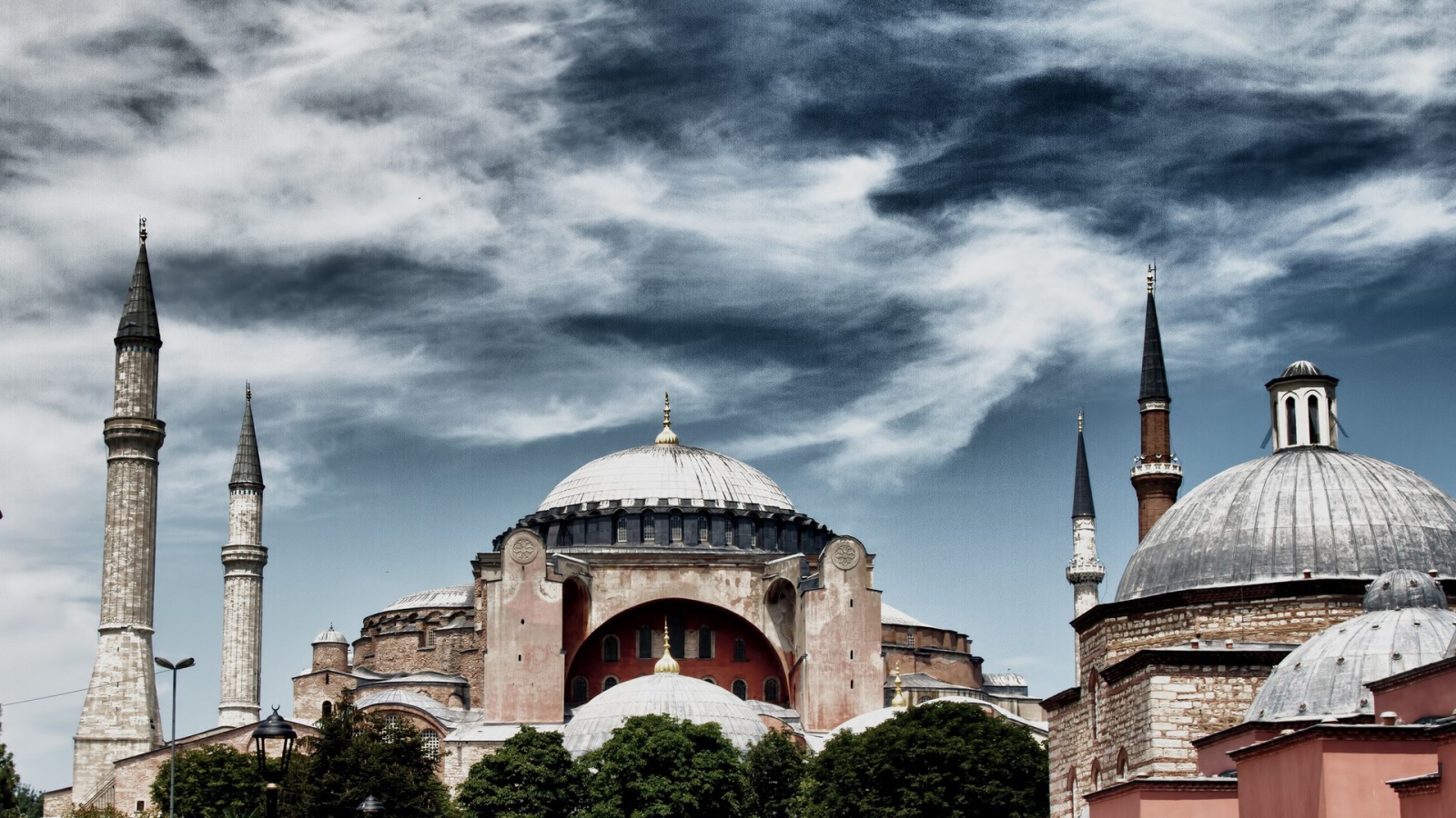 Hagia Sophia Turkey under the sky