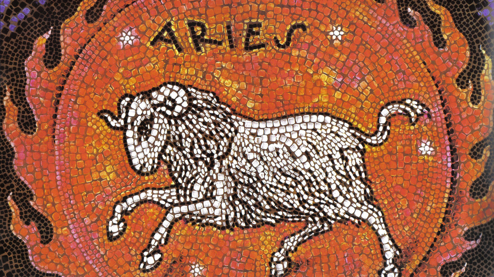 Овен, мозаика