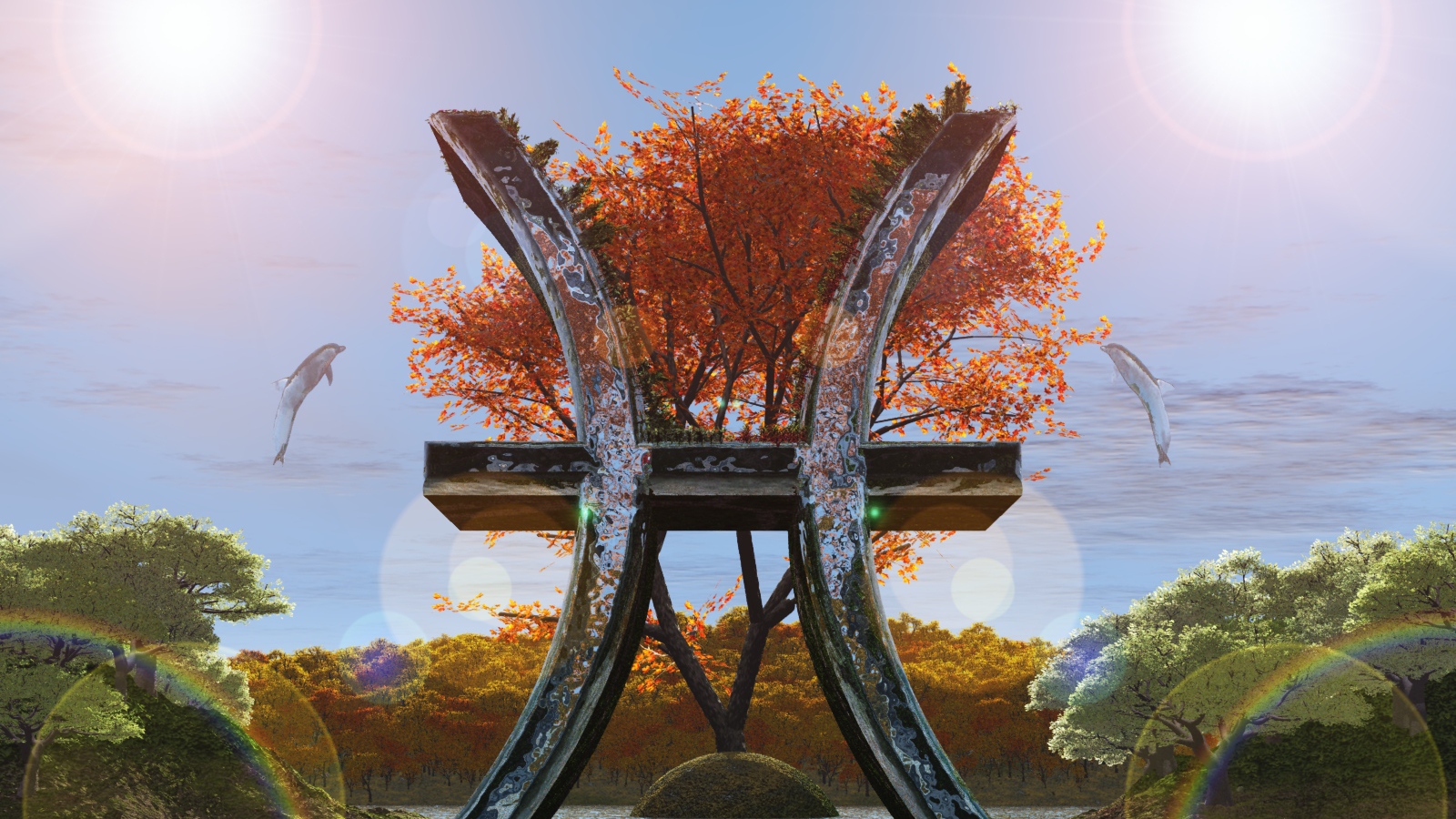 Красивый рисунок, рыбы