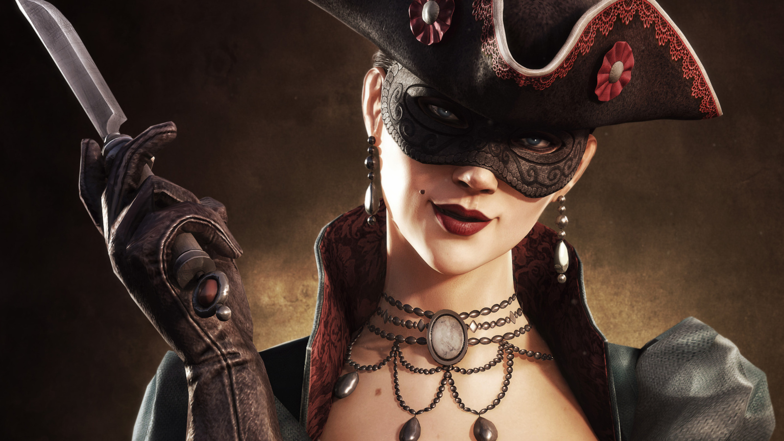  Кредо Убийцы IV женщина в маске