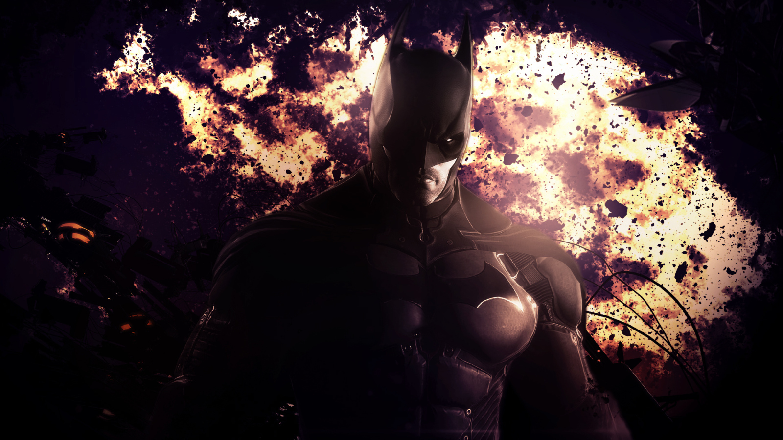 Batman: Arkham orgins взрыв