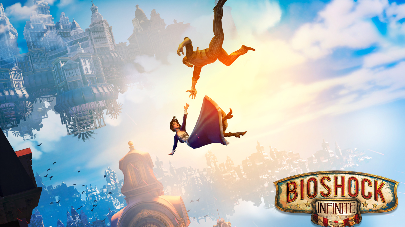 Bioshock Infinite: герой спасает даму