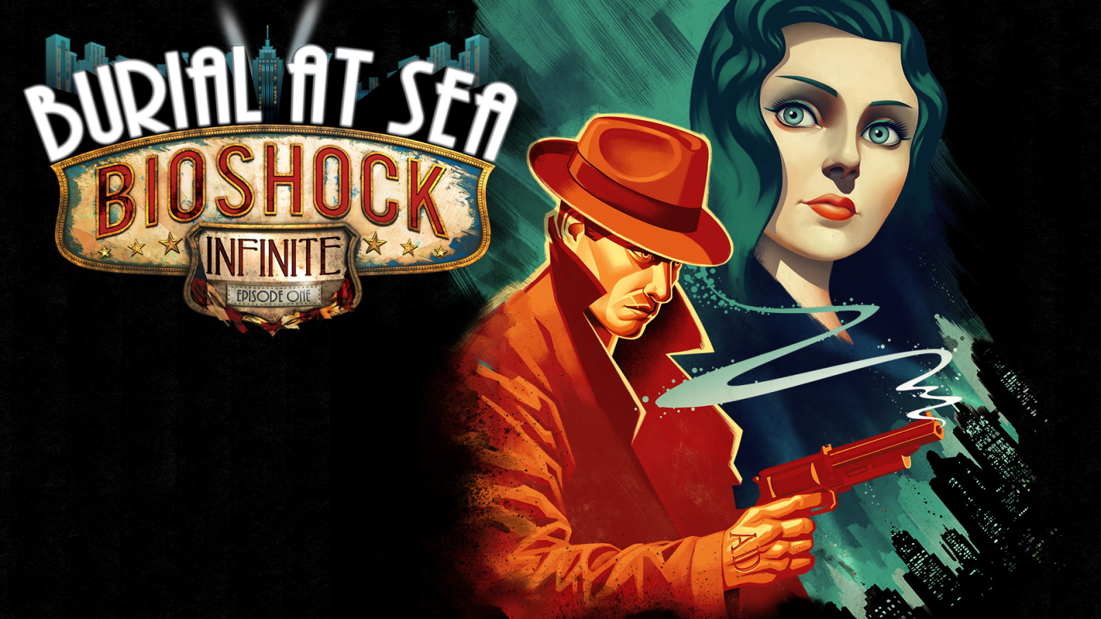 Bioshock Infinite: красный и синий