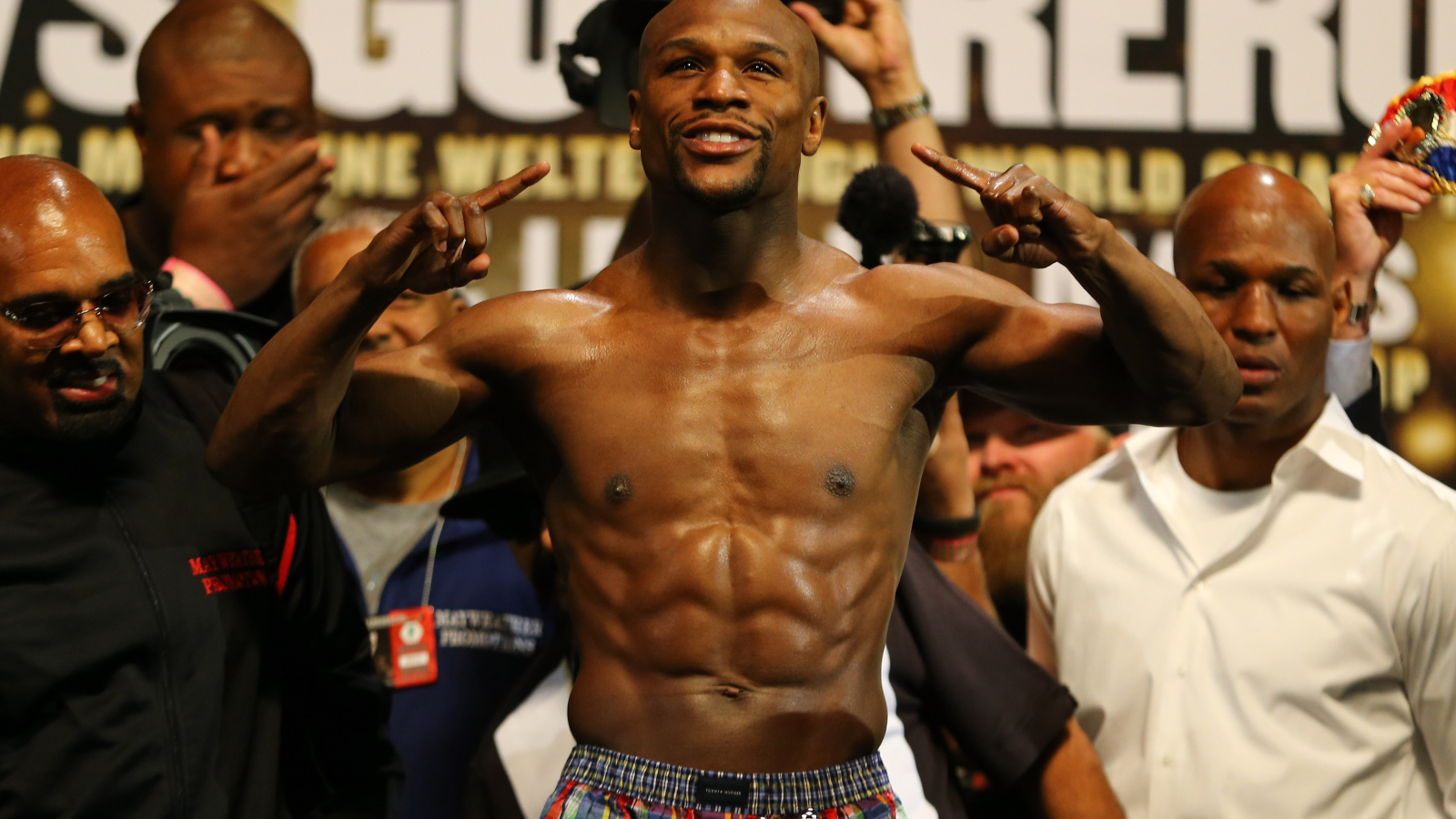 Боксер Флойд Мэйуэзер-младший