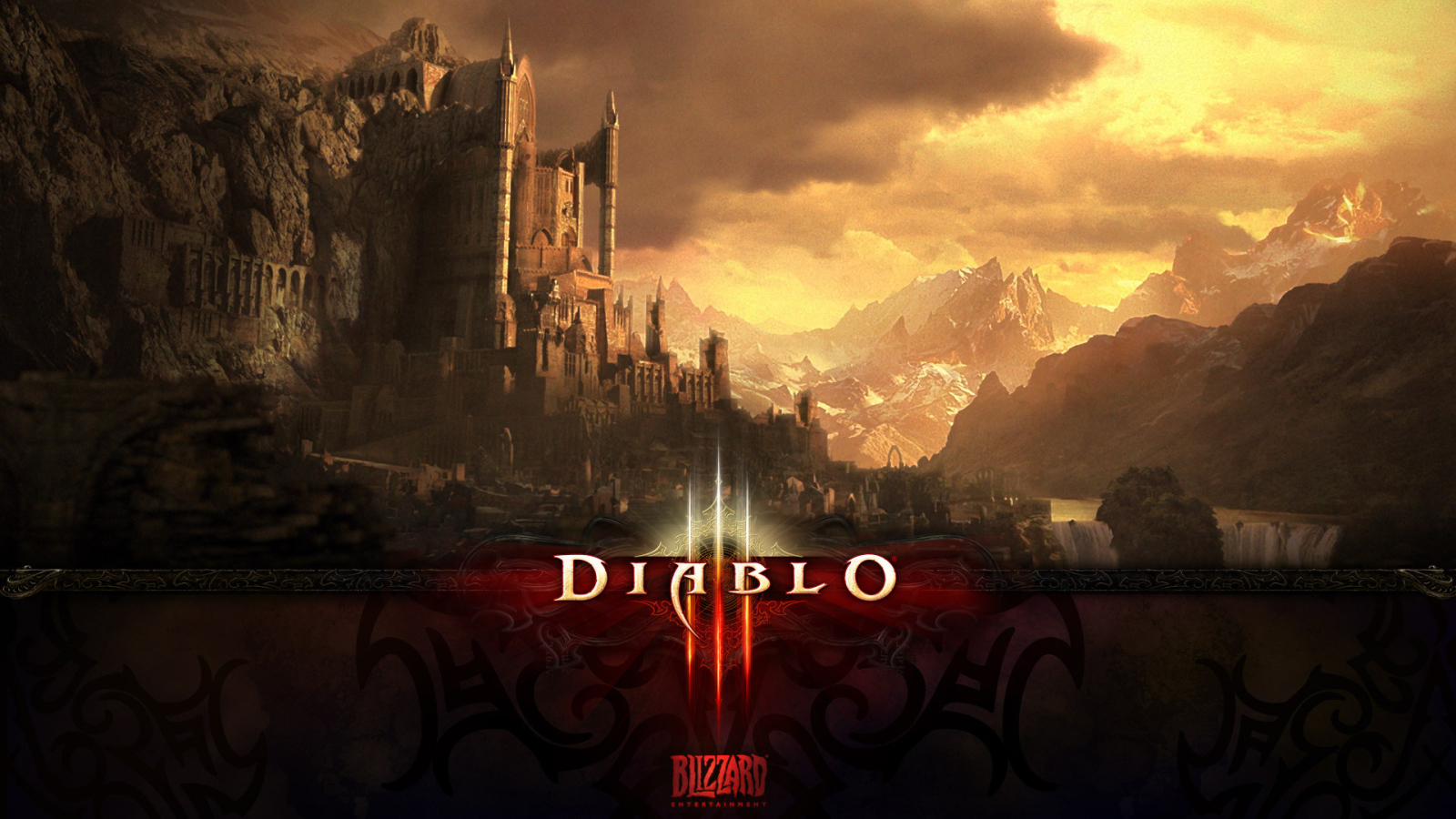  Diablo III: вид на замок