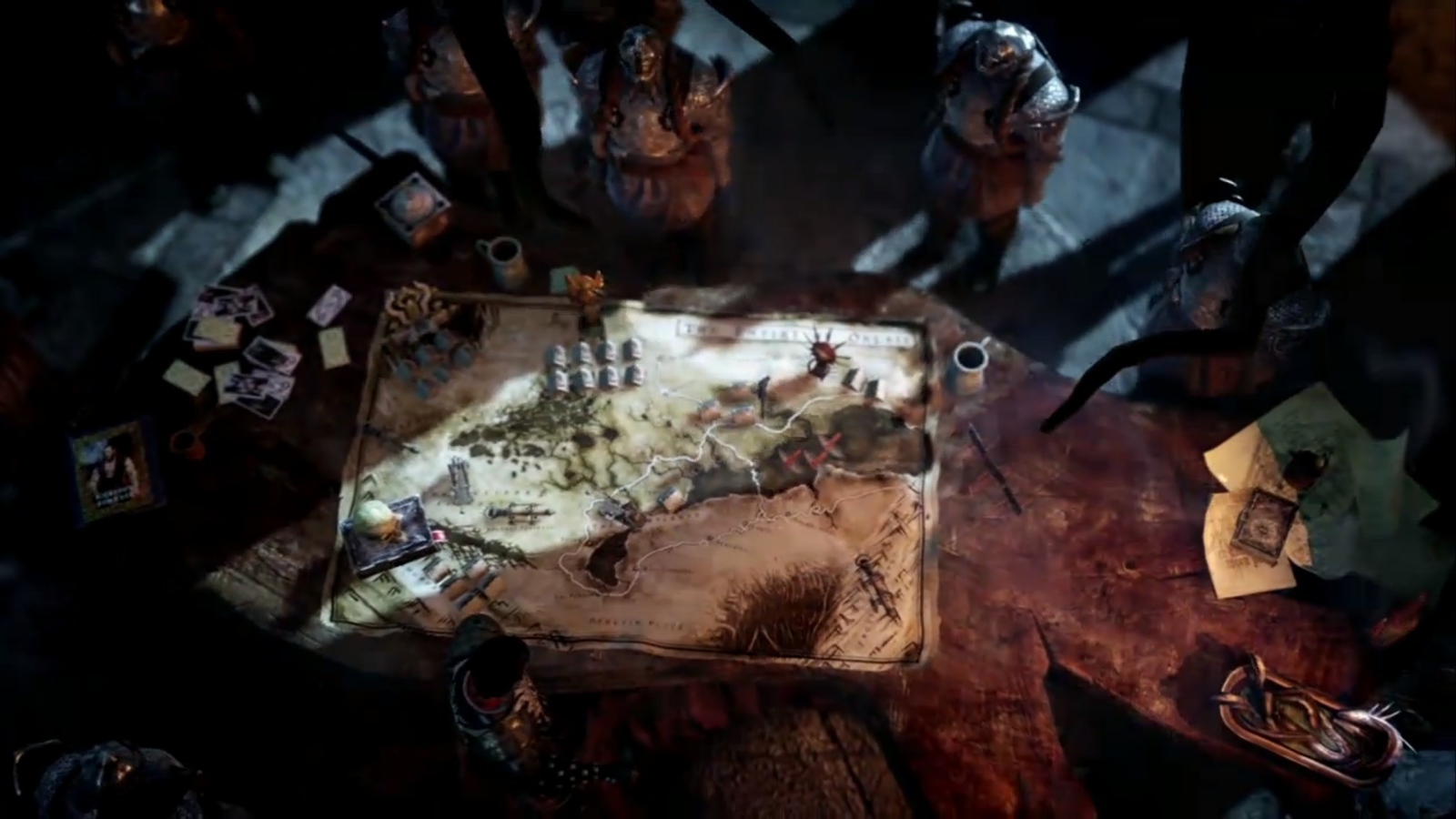 Dragon Age Inquisition: the map