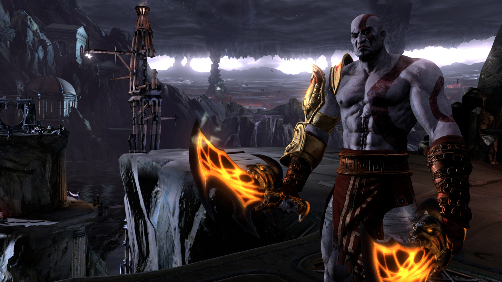 God of War: Ascension: ночью