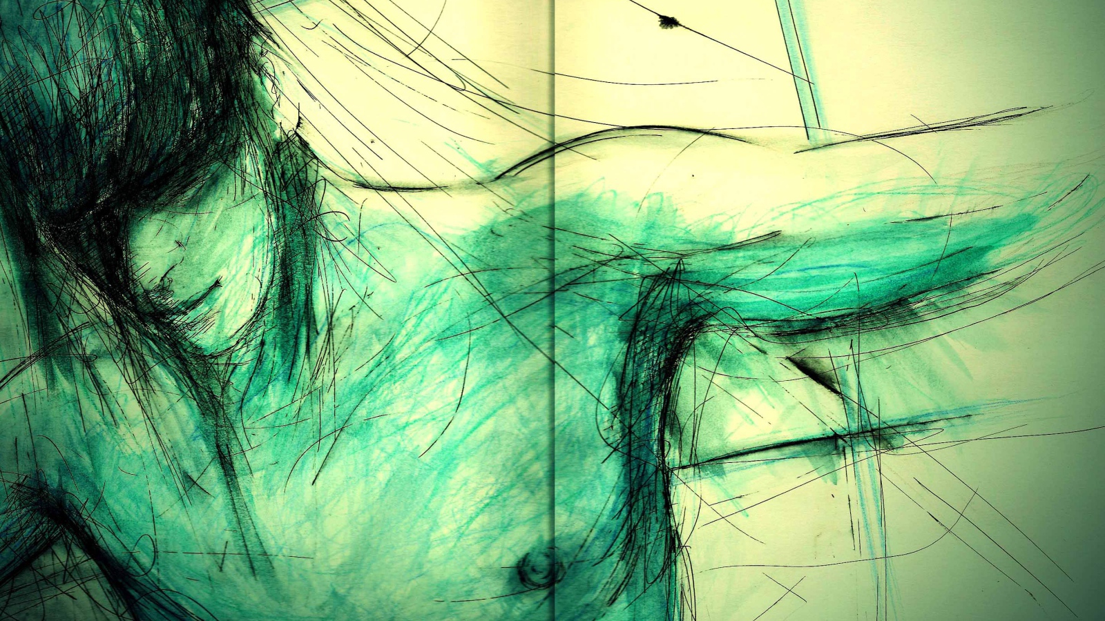 Фотография рисунка на стене