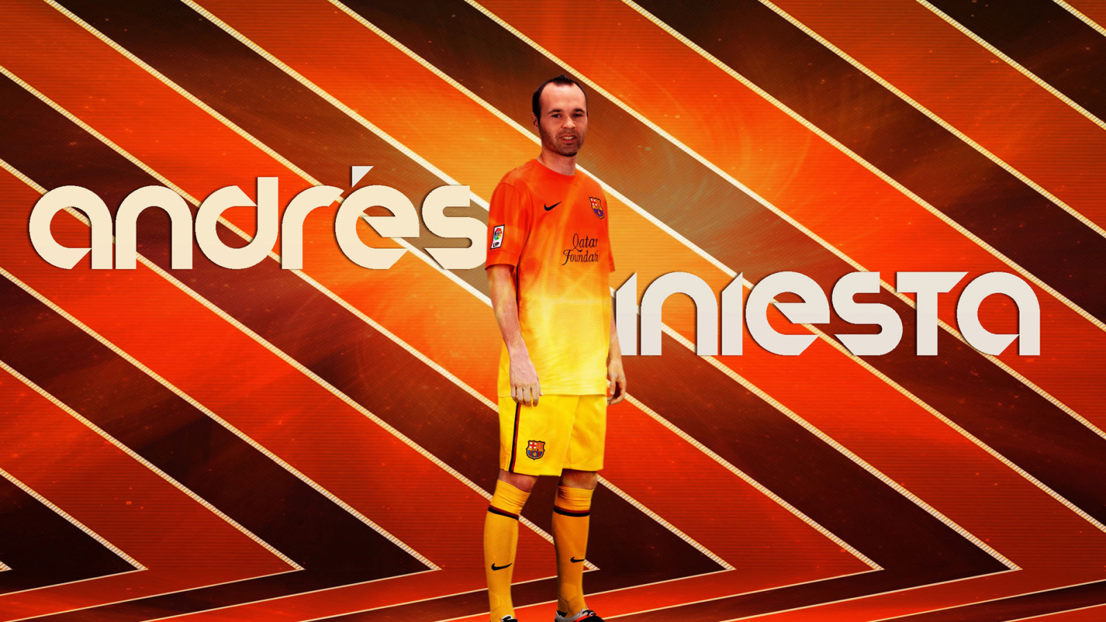 Лучший игрок Барселоны Андрес Иньеста