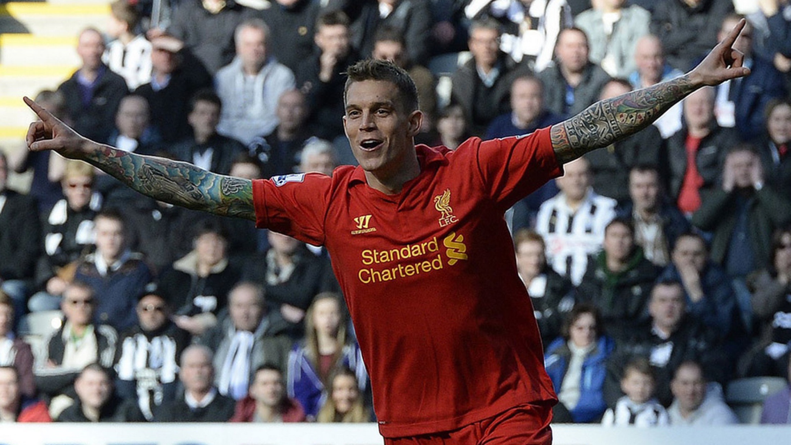 Футболист Ливерпуля Даниэль Аггер забил гол