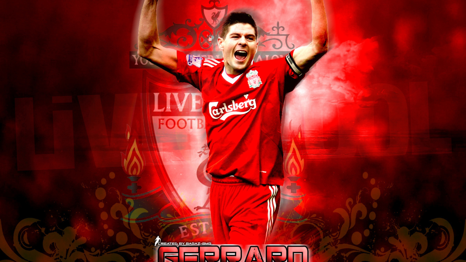 Футболист Ливерпуля Стивен Джеррард