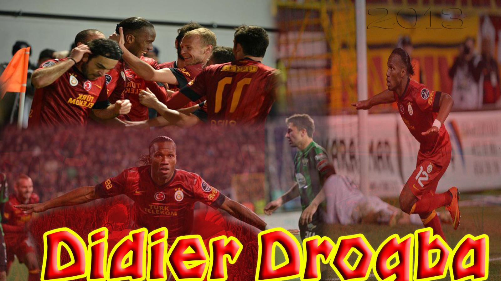 The forward of Galatasaray Didier Drogba best moments