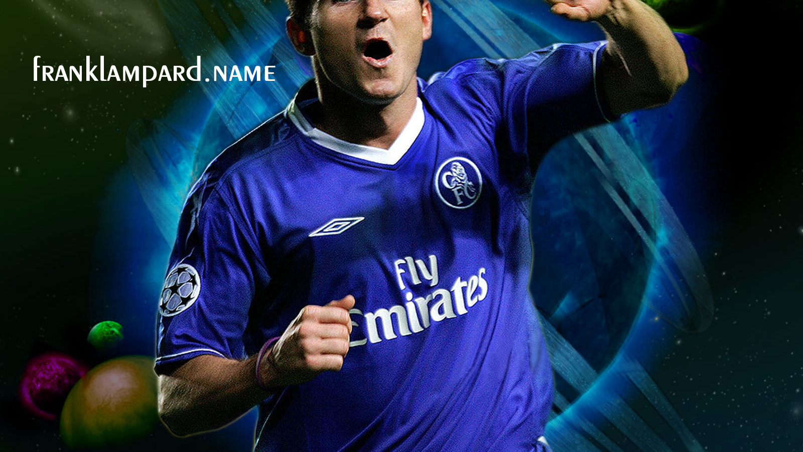  Лучший полузащитник Челси Фрэнк Лэмпард забил гол