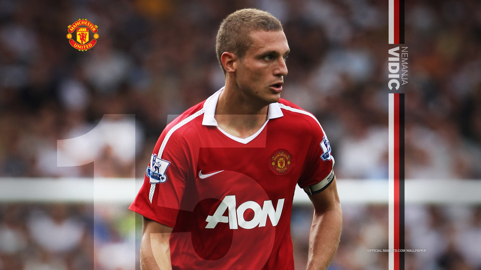 Основной защитник Манчестер Юнайтед Неманья Видич