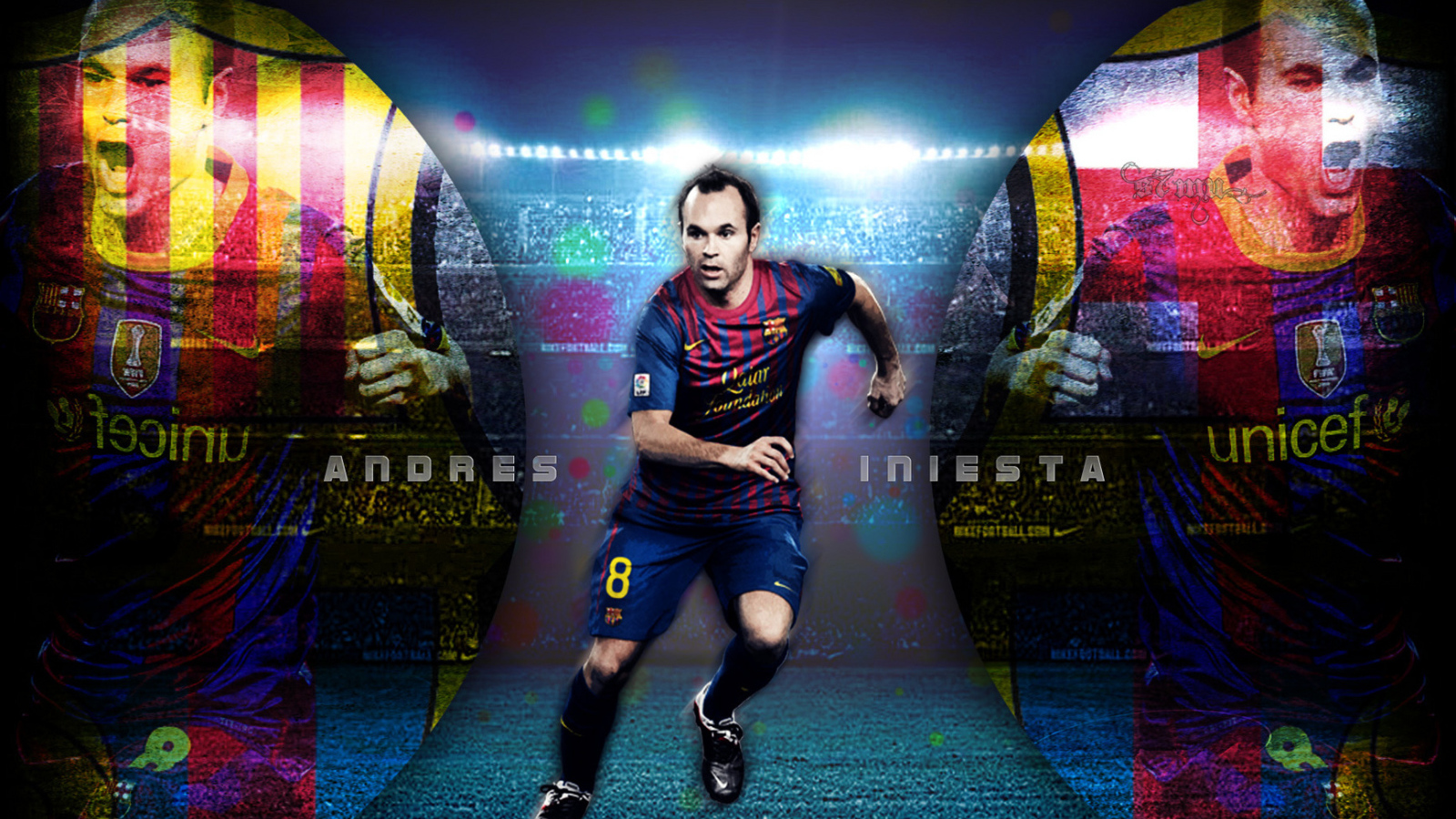 Полузащитник Барселоны Андрес Иньеста