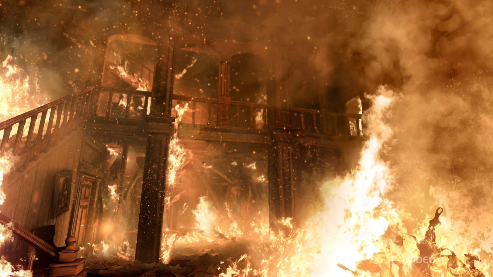 Thief: здание в огне