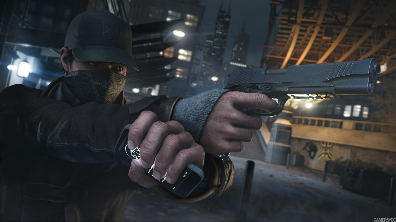 Watch Dogs: aim and fire