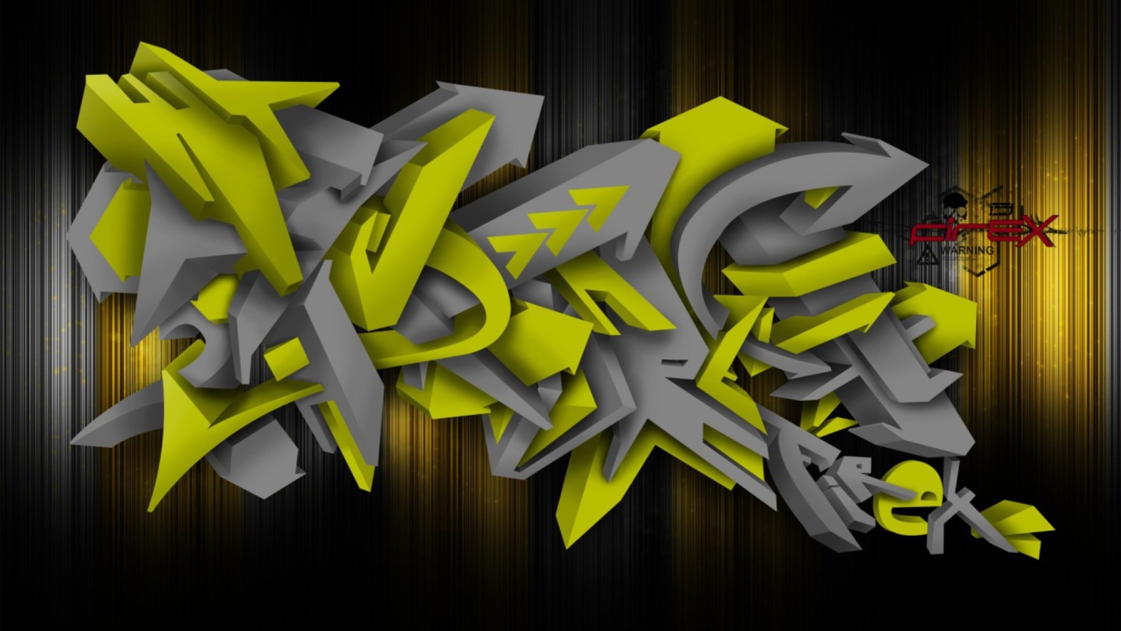 3Д граффити 