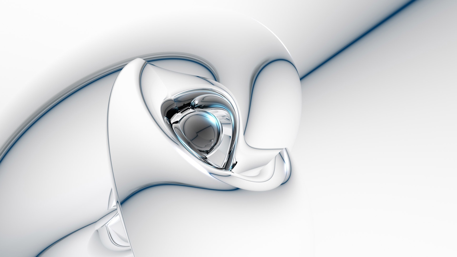 Абстрактный белый