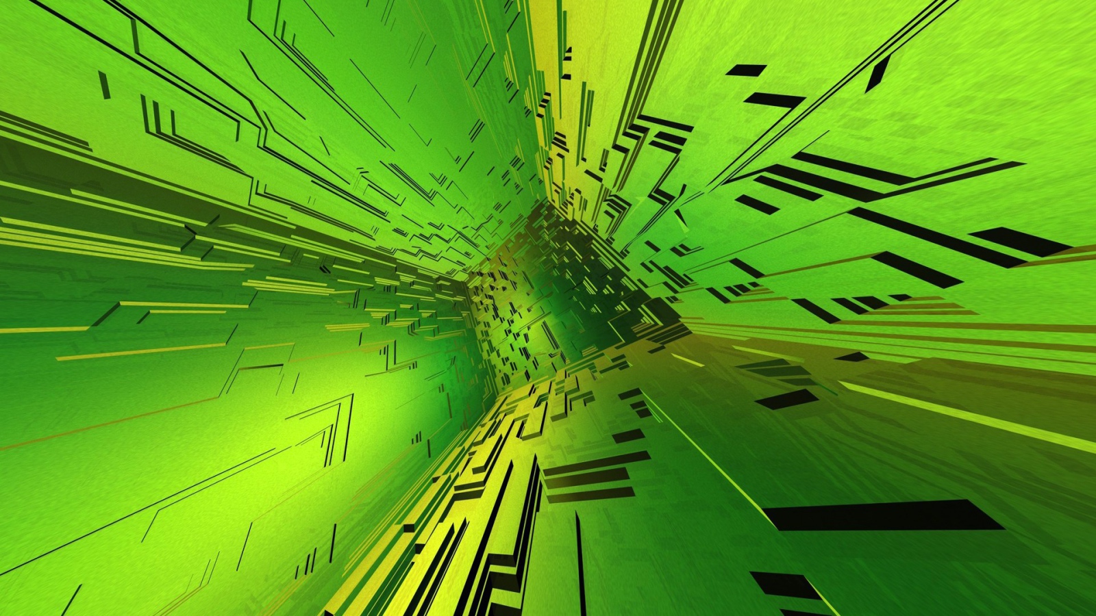 Зеленый тоннель