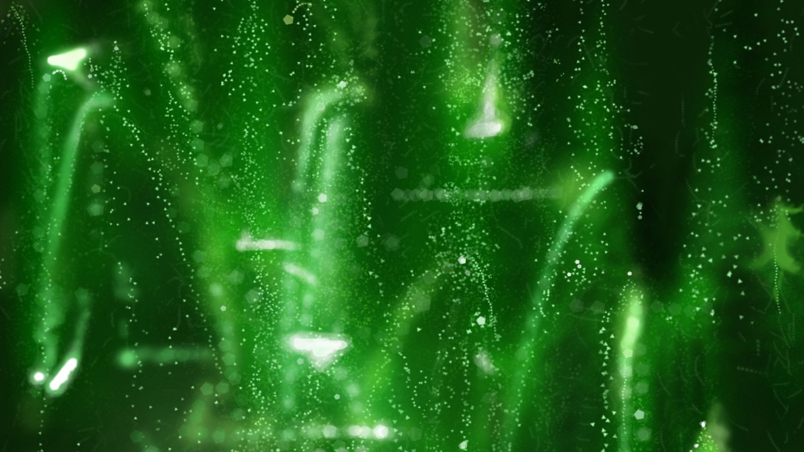 Зеленый фейерверк 