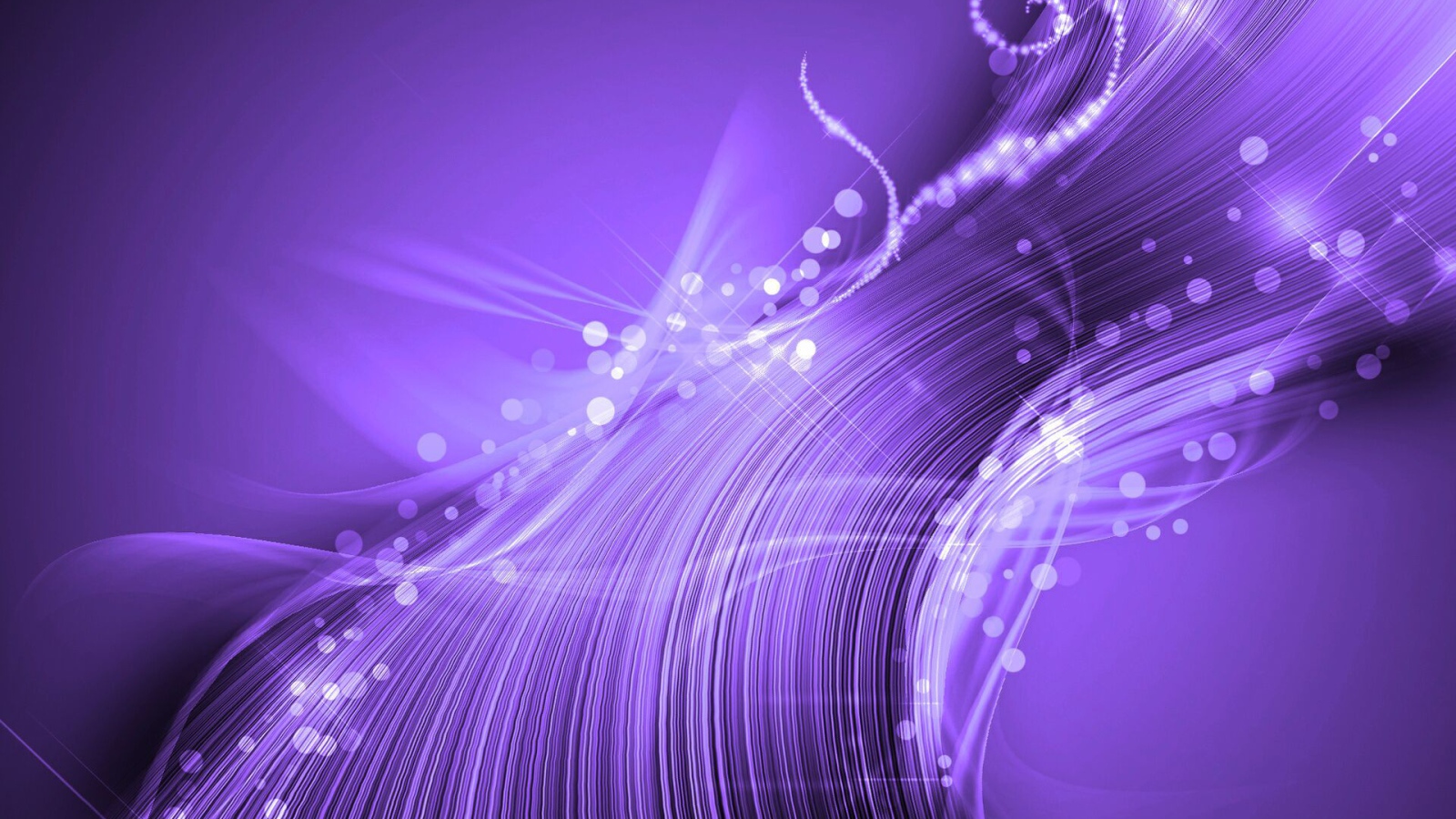Фиолетовые волны 3Д