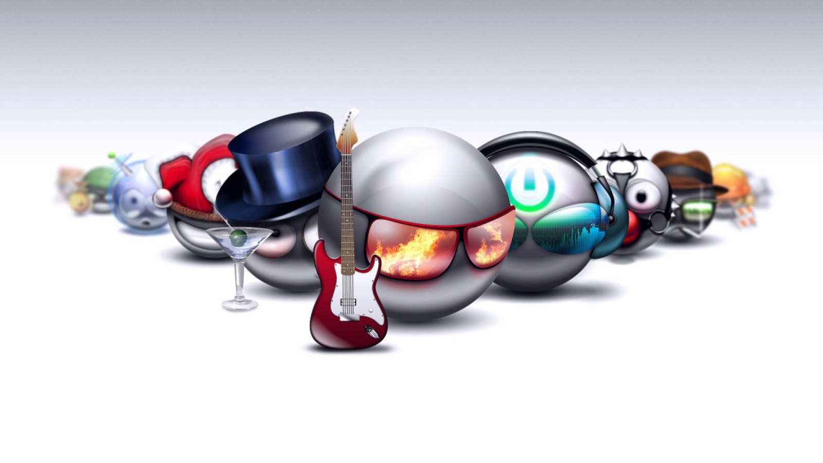 Смайлы-рокеры