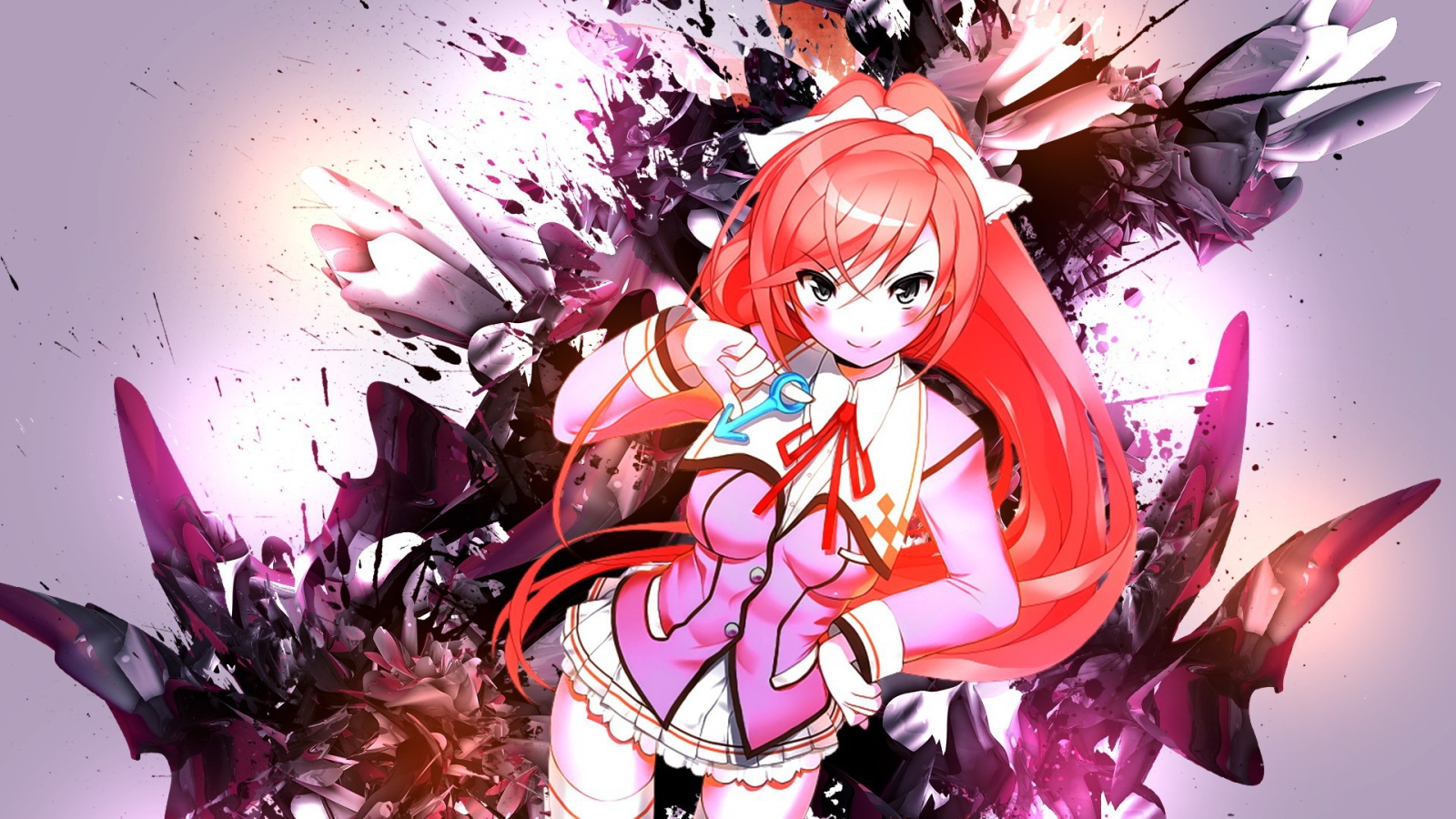 Аниме девочка с ключиком