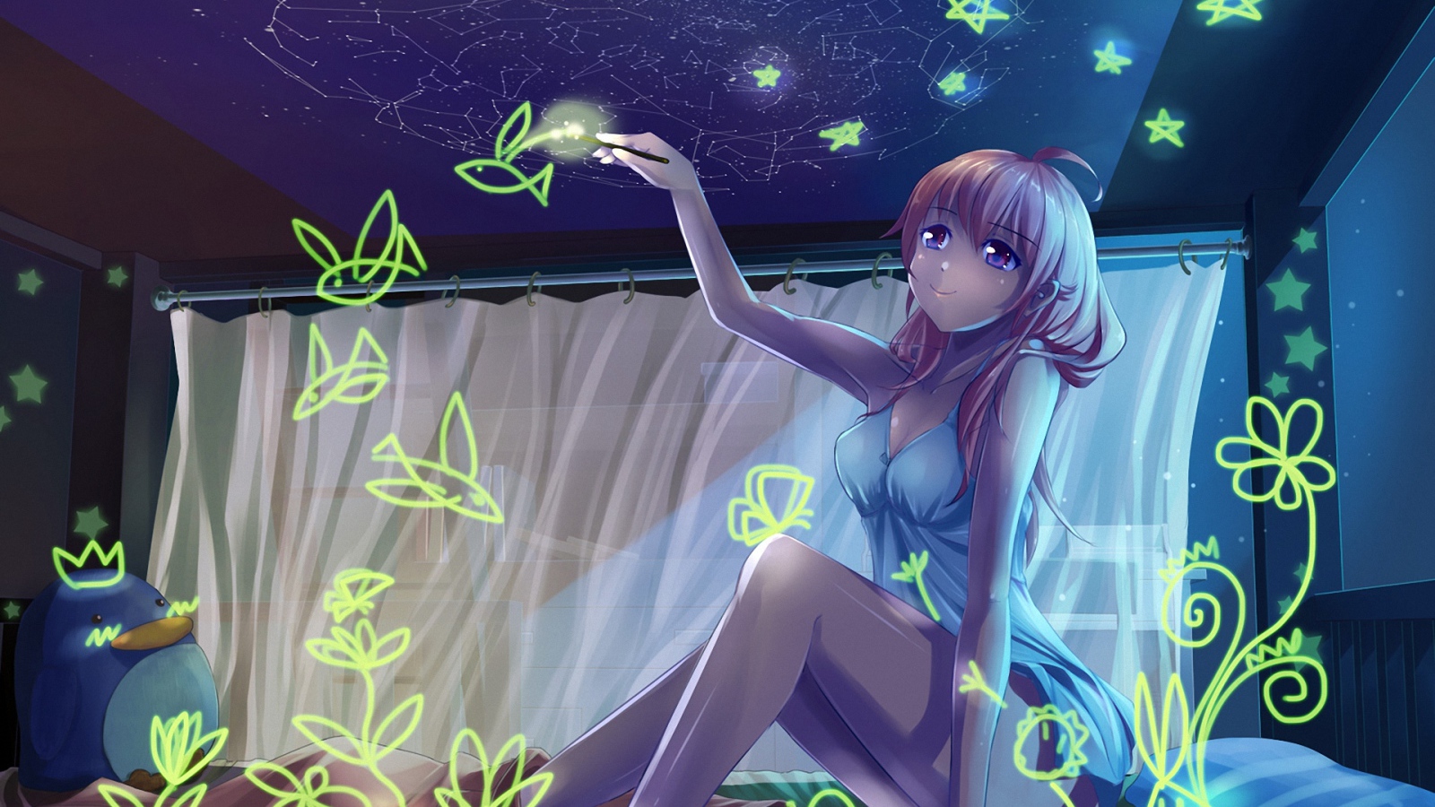 Мечтающая девочка