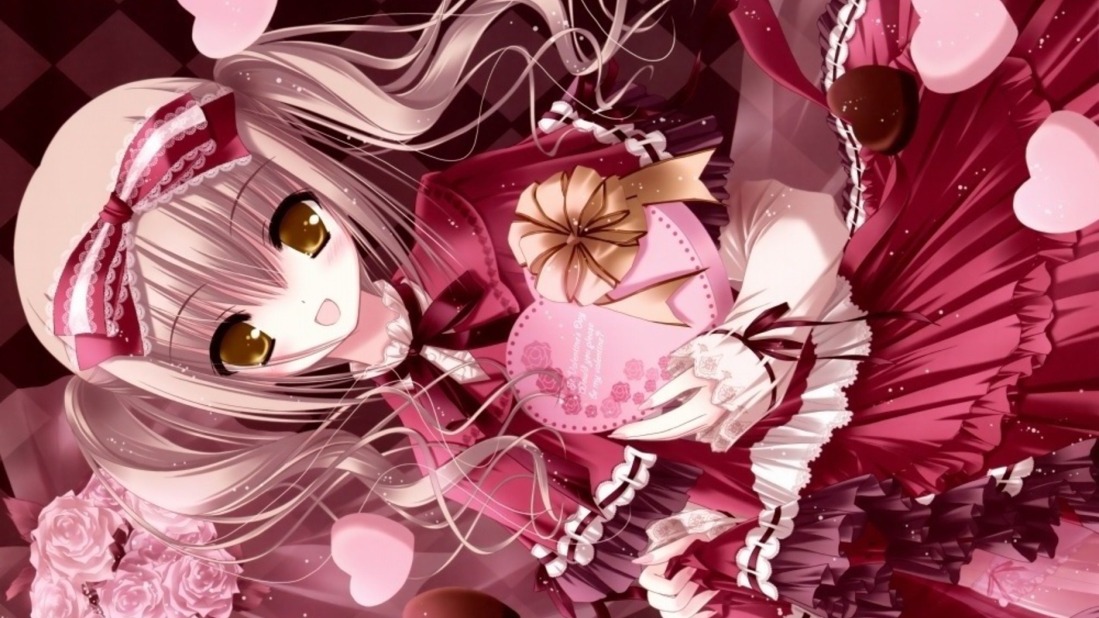 Девочка в розовом платье