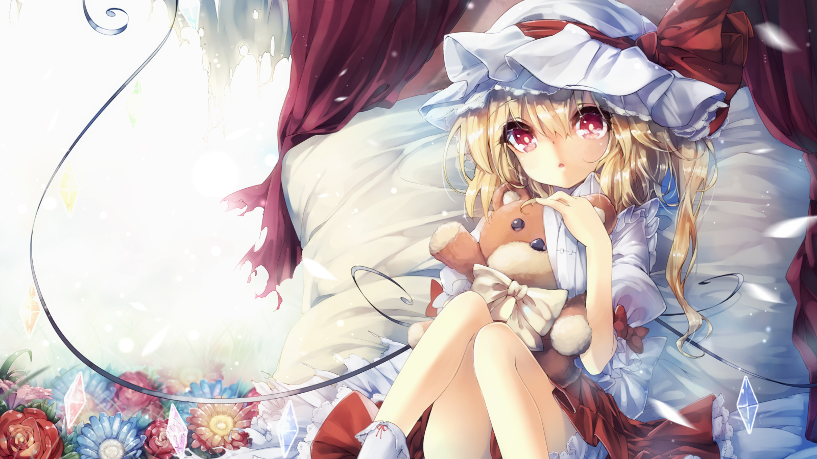 Девочка с медвежонком