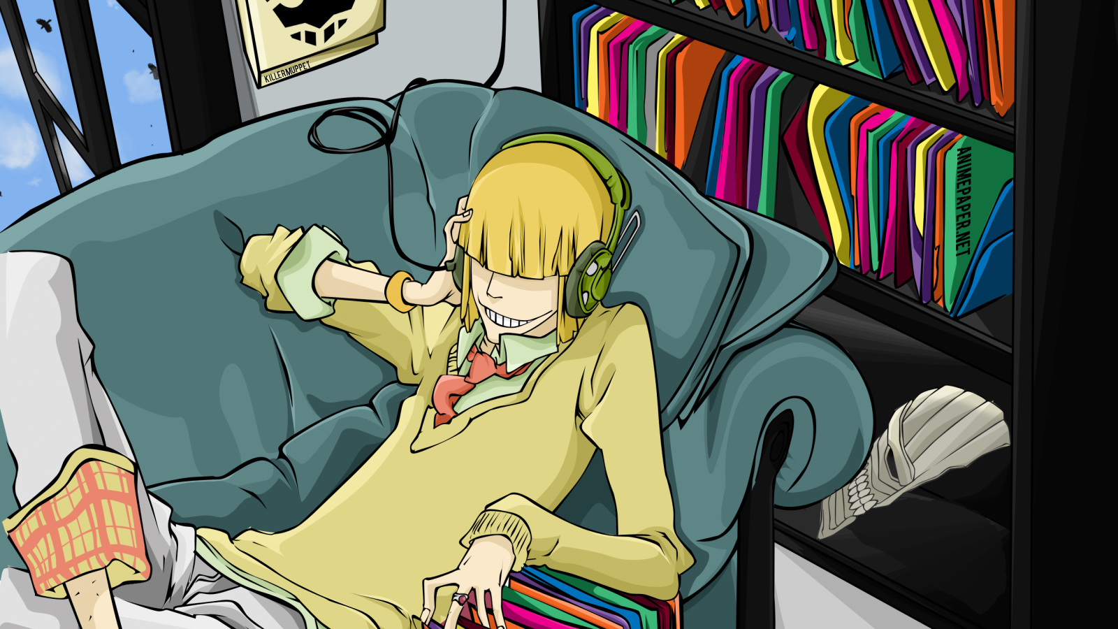 Парень с наушниками