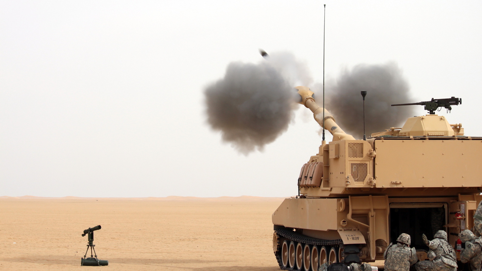 Выстрел из гаубицы