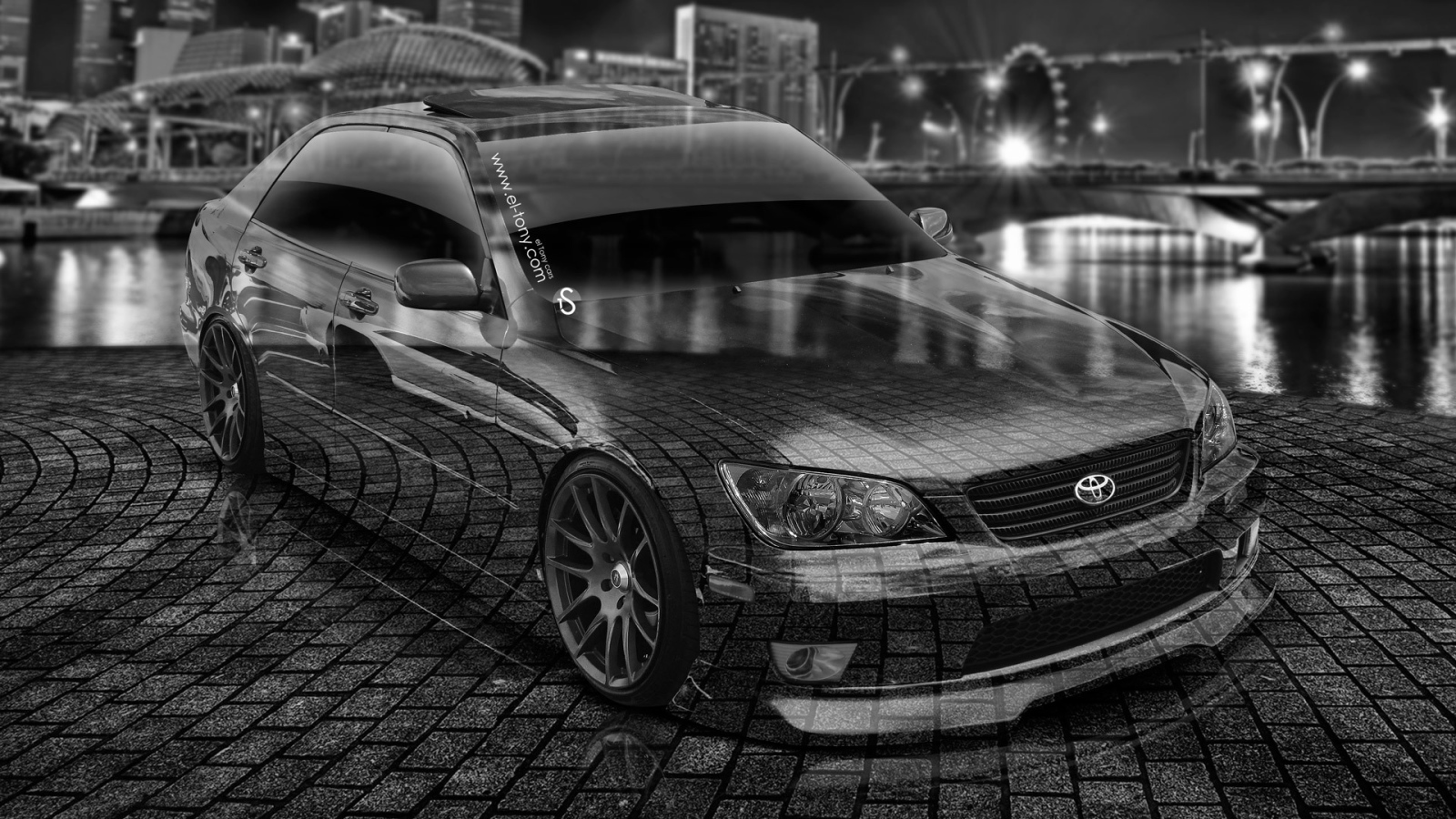 Toyota Altezza на набережной